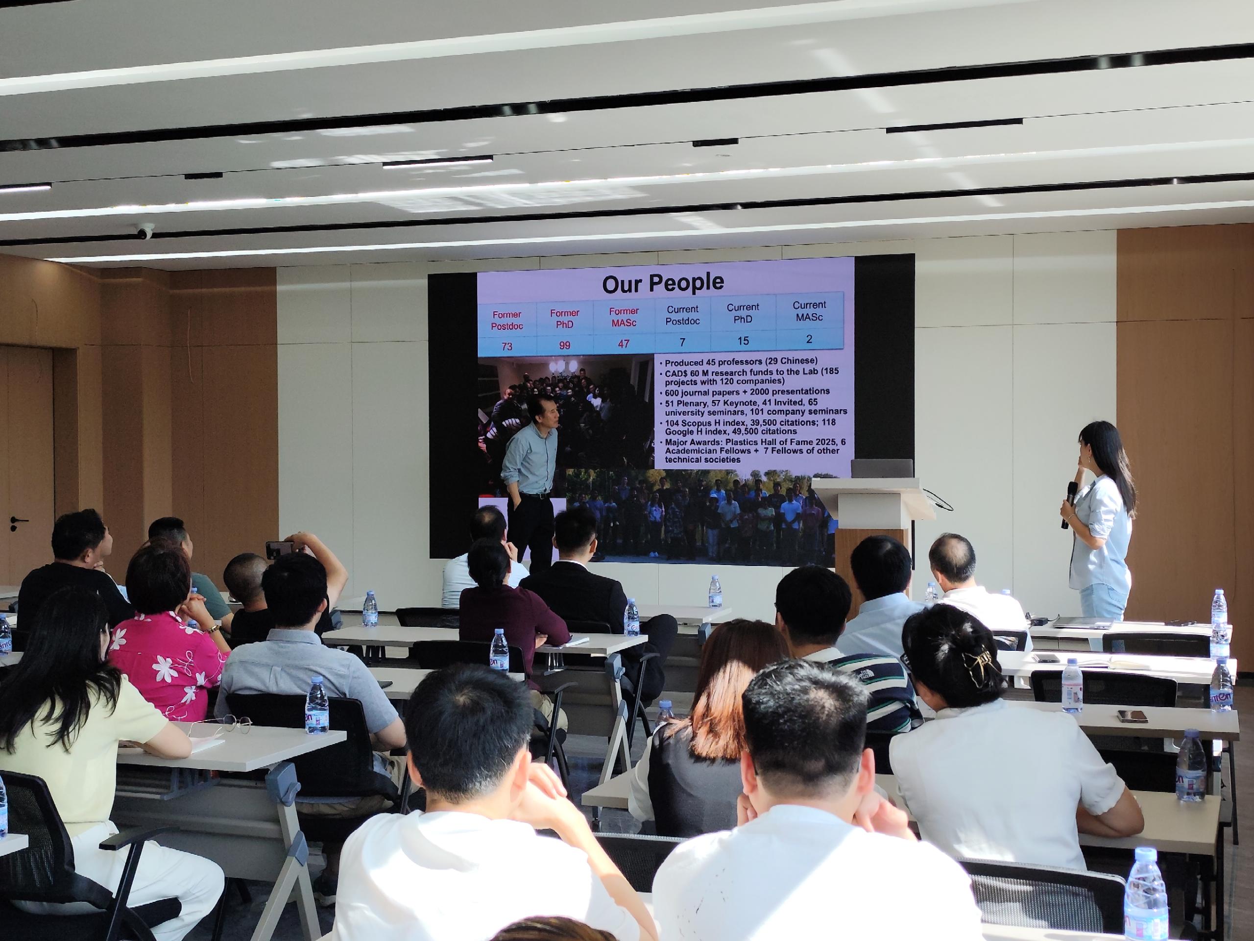 Warmly welcome Prof.Chul B. Park, the academician of Chinese Academy of Engineering, to Xin Rui!(图3) Warmly welcome Prof.Chul B. Park, the academician of Chinese Academy of Engineering, to Xin Rui!(图3)