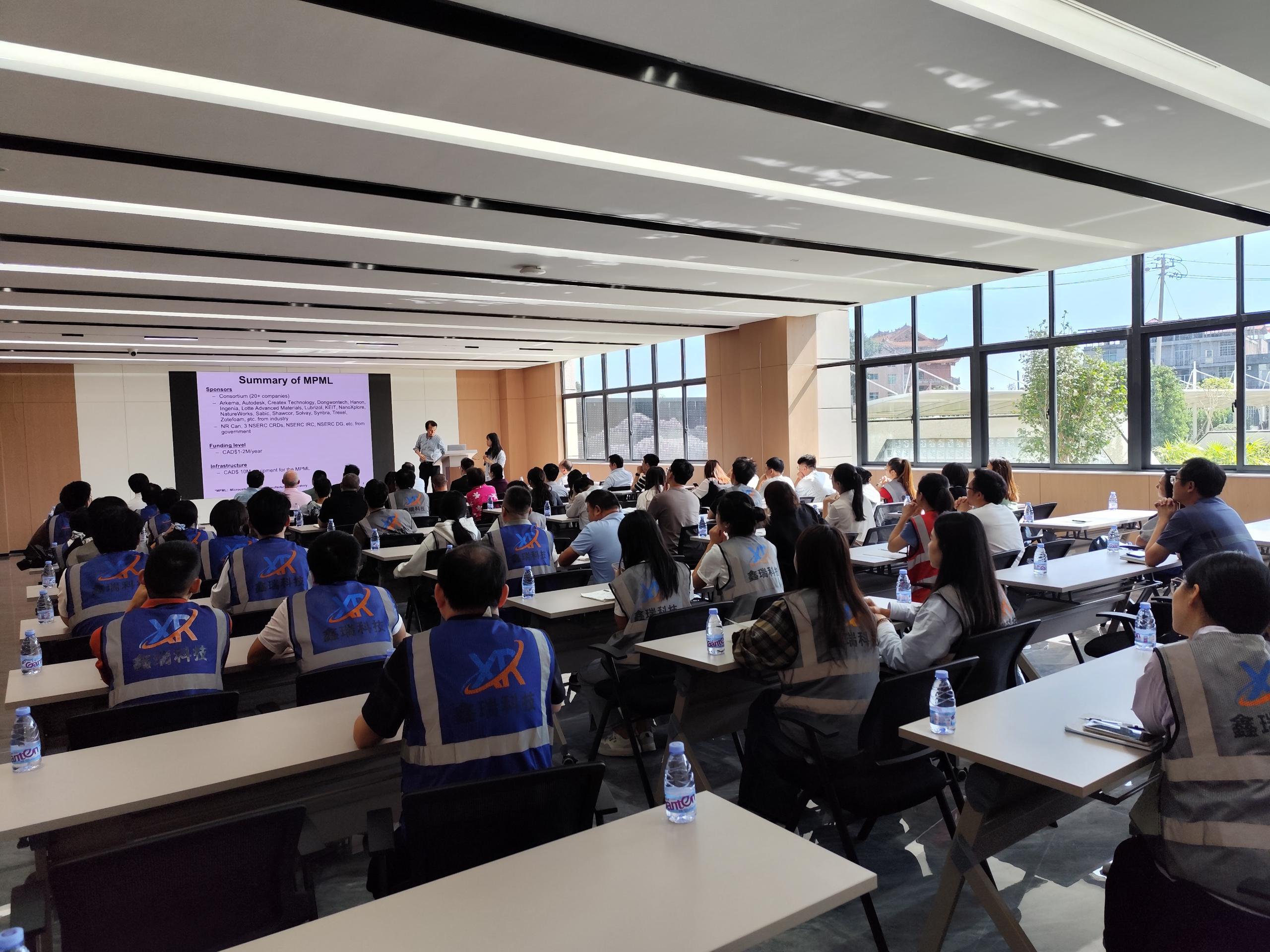 Warmly welcome Prof.Chul B. Park, the academician of Chinese Academy of Engineering, to Xin Rui!(图6) Warmly welcome Prof.Chul B. Park, the academician of Chinese Academy of Engineering, to Xin Rui!(图6)