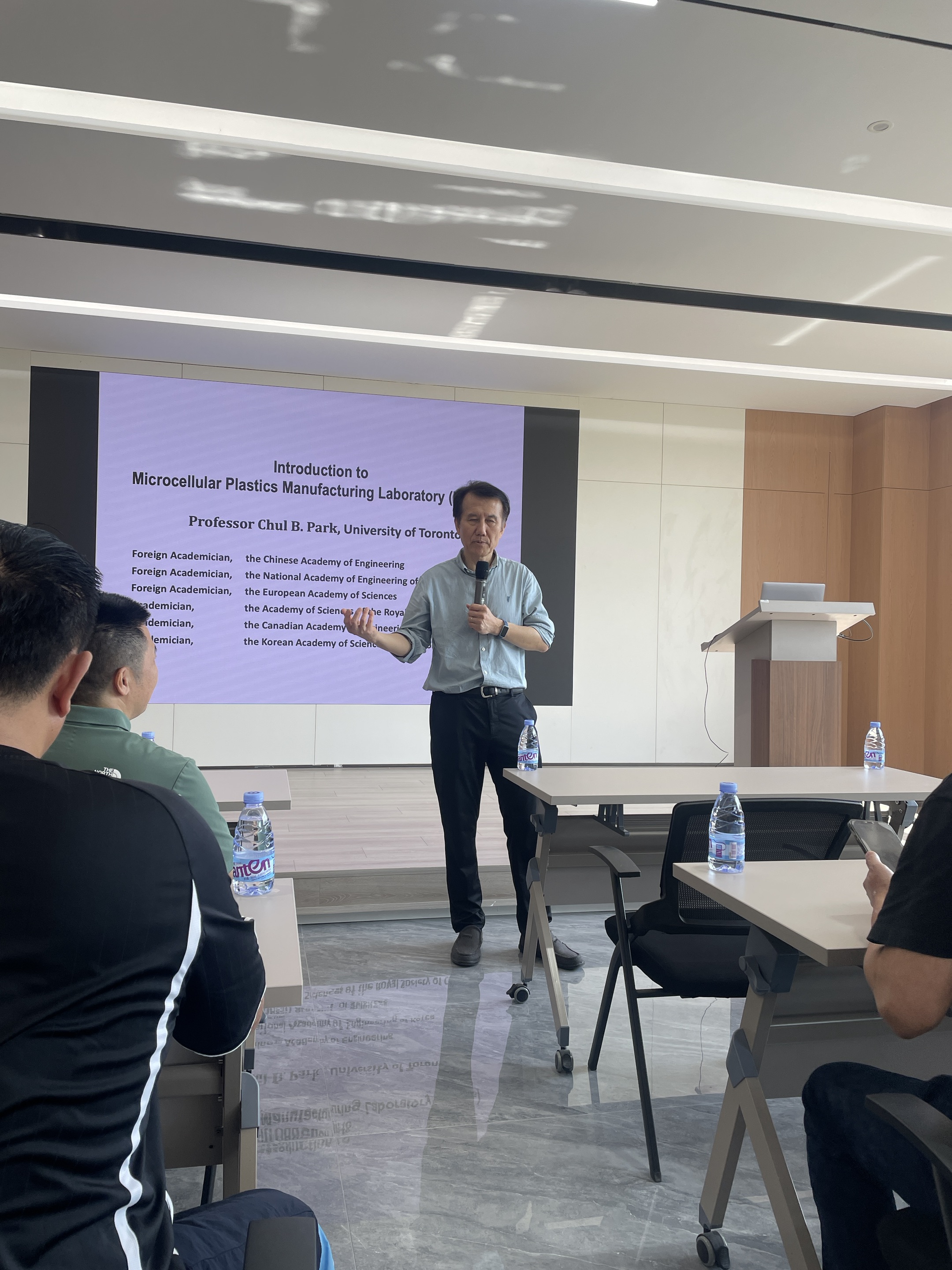 Warmly welcome Prof.Chul B. Park, the academician of Chinese Academy of Engineering, to Xin Rui!(图4) Warmly welcome Prof.Chul B. Park, the academician of Chinese Academy of Engineering, to Xin Rui!(图4)